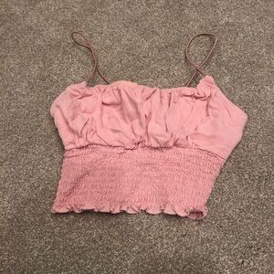 cropped tank top